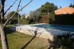 La Fare les Oliviers, villa 2 logements, piscine