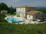 Splendide bastide, 169m� habi / 1450m� de terrain,  piscine et vue luberon.
