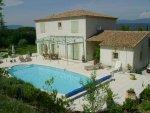 Splendide bastide, 169m� habi / 1450m� de terrain,  piscine et vue luberon.